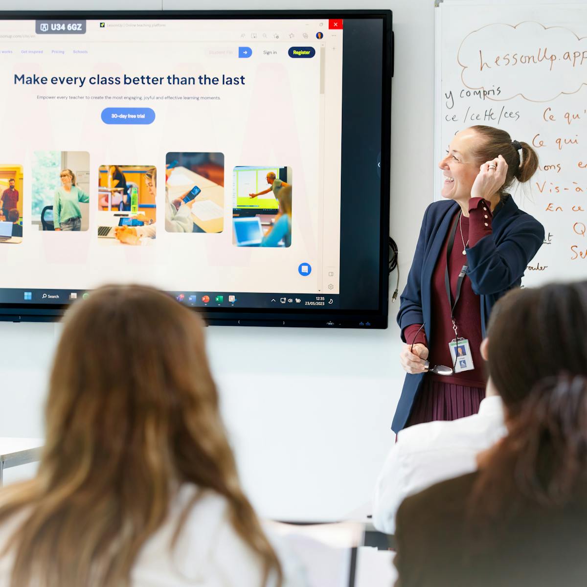 Met LessonUp wordt lesgeven een stuk gemakkelijker, leuker en ...