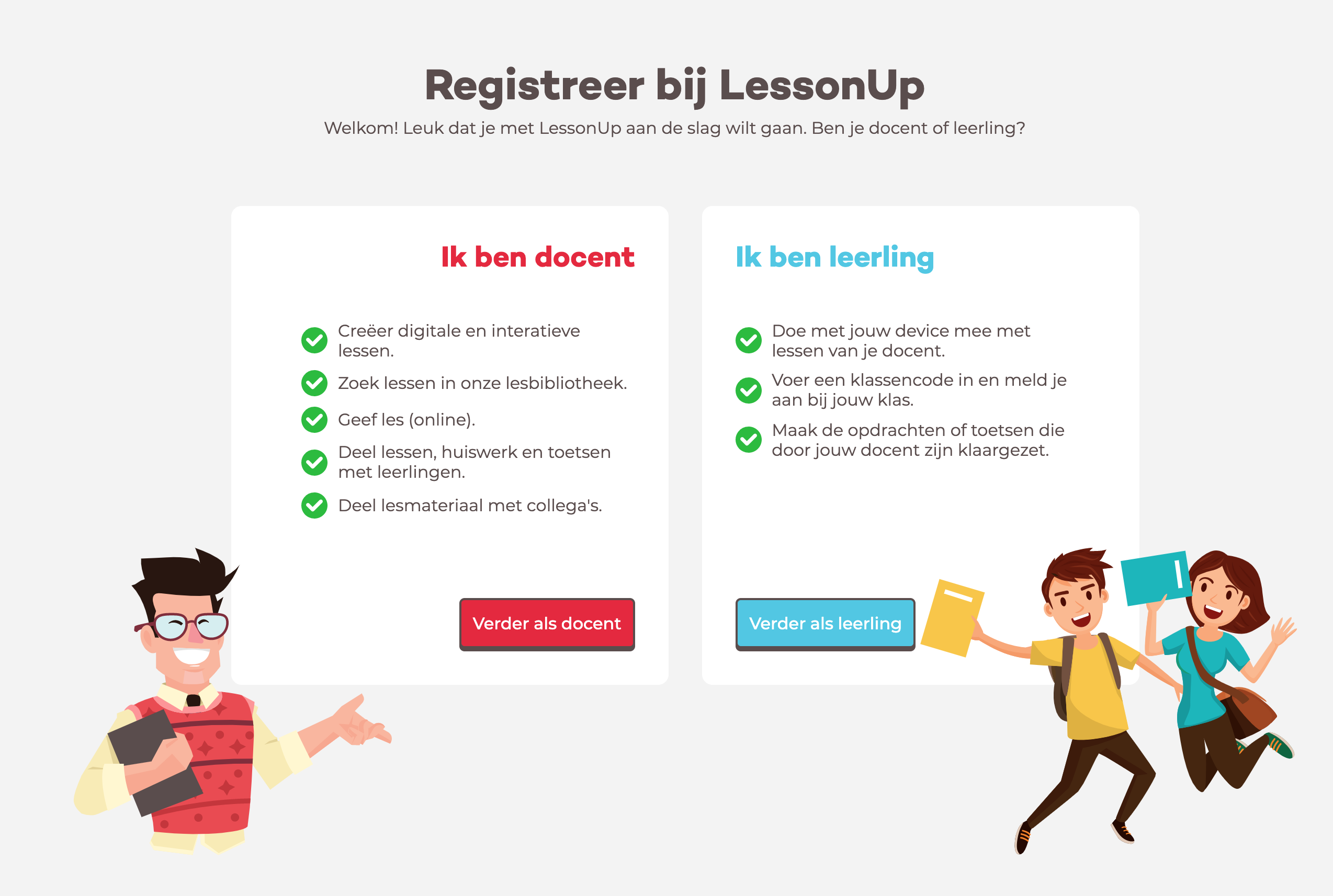 Download LessonUp En Doe Mee Met De Leukste Lessen | LessonUp