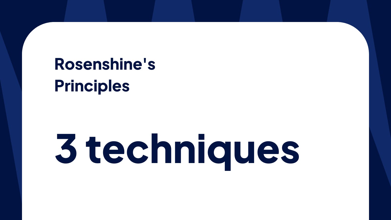 Cover image blog_ Guide & monitor your students all the way- applying Rosenshine's principles
