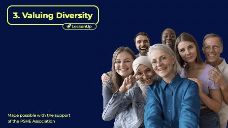 Valuing diversity PSHE lesson 3