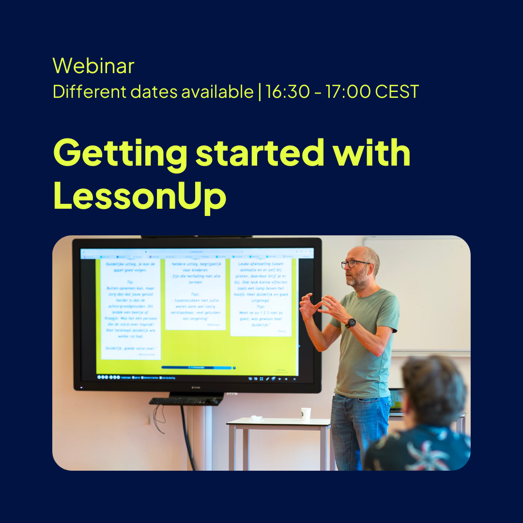 Webinars About Online Teaching - LessonUp