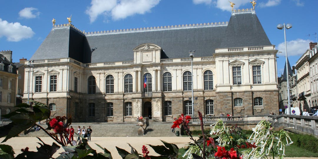 Le palais du Parlement de Bretagne, siège de la cour d'appel de Rennes (CC BY-SA 3.0)