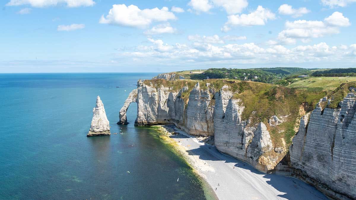 Les falaises d'Etretat, en Seine-Maritime (Normandie). (Photo: S.Rebati/Pixabay)