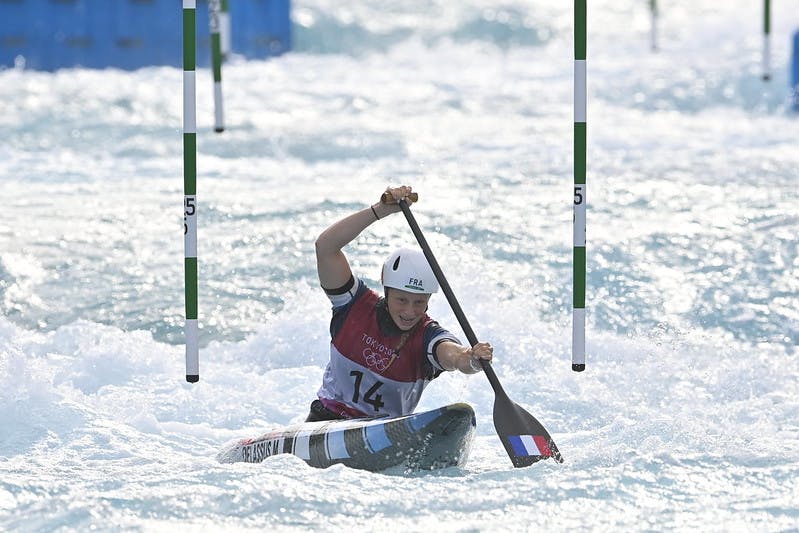 Marjorie Delassus avait fini quatrième des jeux Olympiques de Tokyo en 2021.