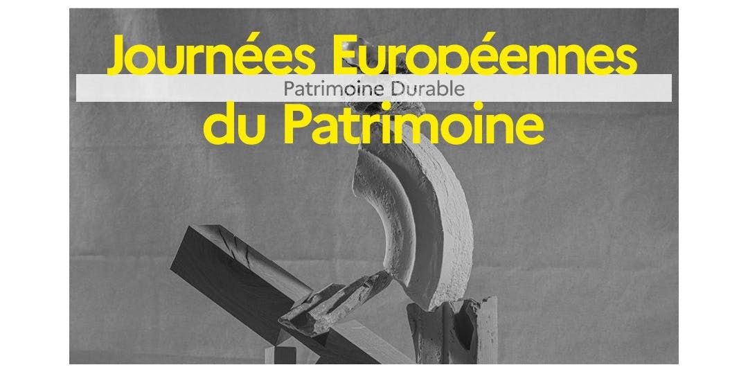Cette année, les Journées européennes du Patrimoine mettent en avant le patrimoine durable. (Visuel : ministère de la Culture)