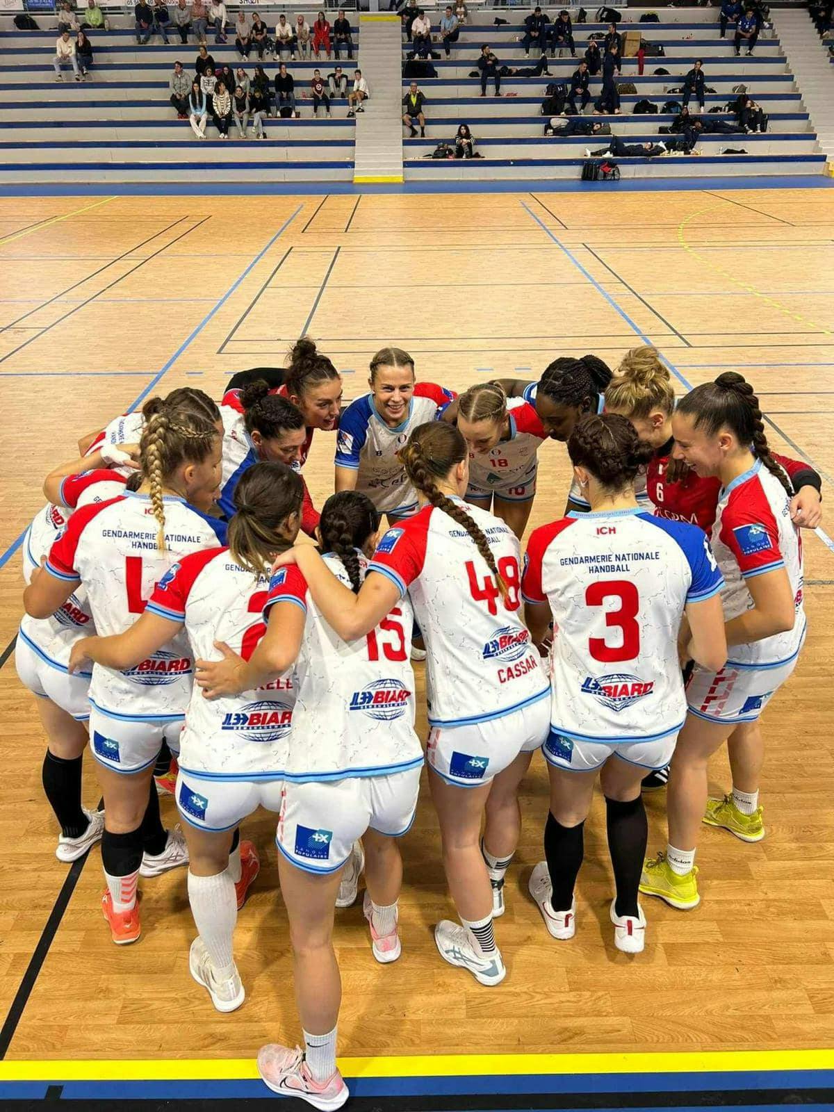 Les filles de la Gendarmerie ont remporté toutes les éditions du championnat de France militaire de handball.