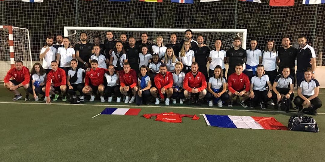 En 2022, les équipes femmes et hommes de la gendarmerie avaient dominé le tournoi de Majorque (photo-archives Futsal Gendarmerie)
