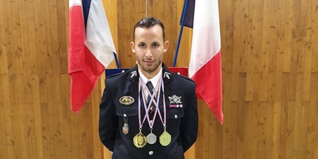 Geoffrey Ferrari a une nouvelle fois obtenu plusieurs médaille lors de ce championnat de France militaire (photo Gendarmerie du Gard)