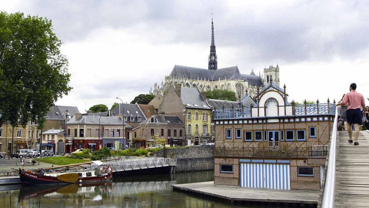 La ville d'Amiens, dans la Somme (Hauts de France). (Photo: LawrenceOP/Flickr)