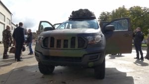 Les nouveaux Ford Ranger militarisés vont remplacer les véhicules utilisés dans l'opération Sentinelle.