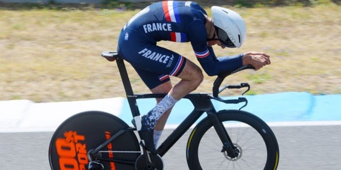 Florian Bouziani espère maintenant devenir champion paralympique du contre-la-montre. (Crédit-photo DR)