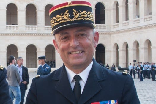 Le général Hubert Bonneau, ancien commandant du GIGN (Ph: M.GUYOT/ESSOR)