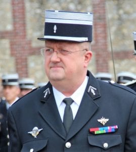 Le colonel Bruno Goudallier. Septembre 2016 (Photo S.D/L'Essor).