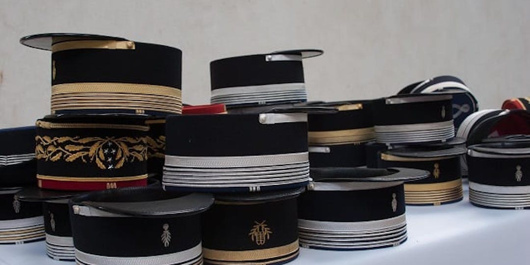 képis d'officiers de gendarmerie (photo d'illustration)