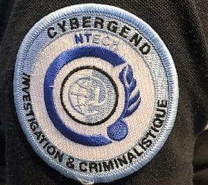 Ecusson Cyber gendarme