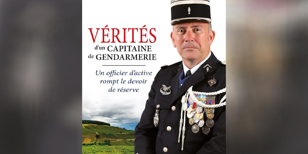 Plus de 15.000 exemplaires du livre d'Hervé Moreau, "Vérités d'un capitaine de Gendarmerie", ont été vendus en 10 mois. (DR)