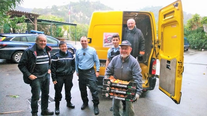 Alpes-Maritimes : la cargaison saisie par les gendarmes donnée aux “Restos”