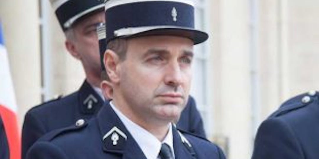 Bruno Arviset, alors colonel et secrétaire général du Conseil de la Fonction militaire gendarmerie (CFMG) 