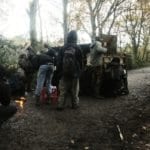 Un face à face entre opposants et forces de l'ordre à Notre-Dame-des-Landes (Crédit photo: Des ailes pour l'ouest).