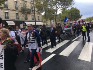 Paris, le 16 septembre 2017, entre 200 et 300 personnes, femmes de forces de l'ordre et policiers, ont manifesté (M. GUYOT/ESSOR)