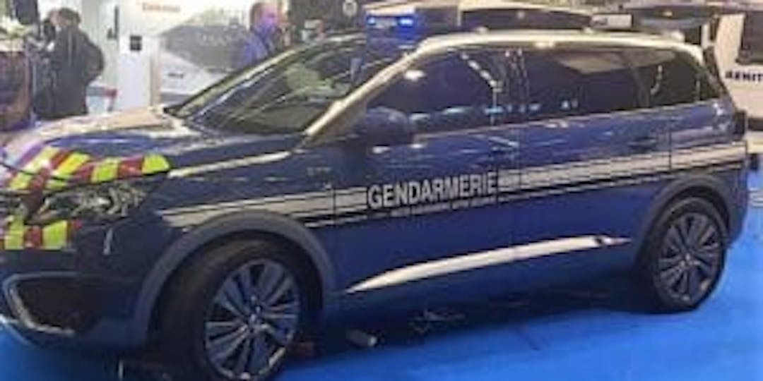 Le nouveau véhicule de la gendarmerie départementale au salon Milipol de 2021 