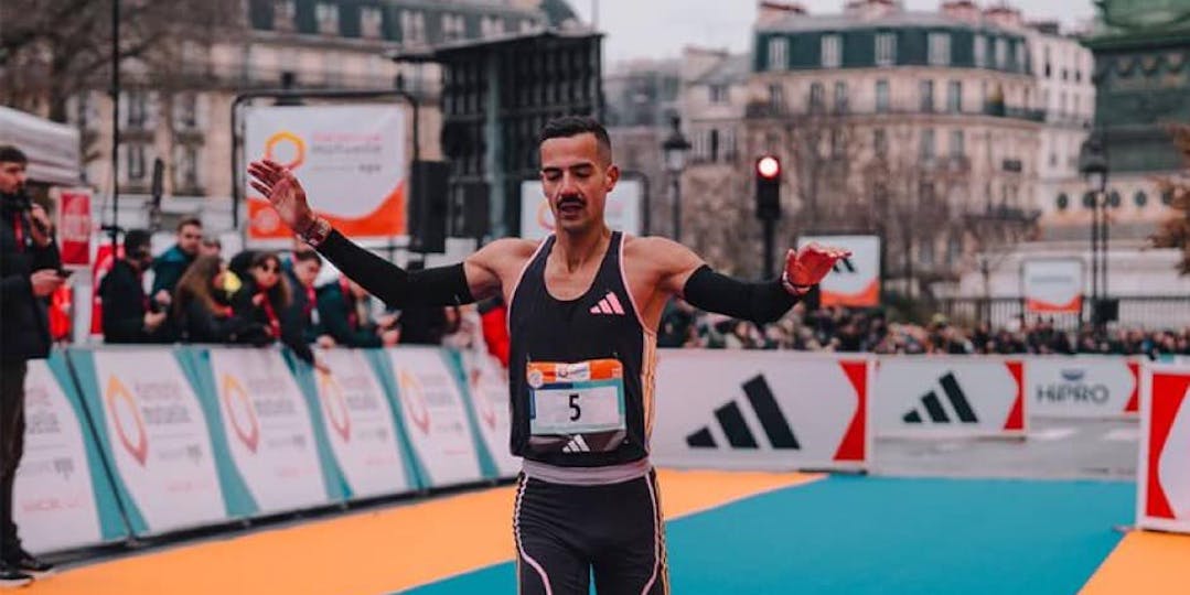 Mehdi Frère est en forme à quelques mois du marathon olympique (phot MF)