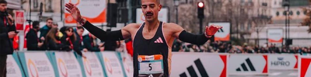 Mehdi Frère est en forme à quelques mois du marathon olympique (phot MF)