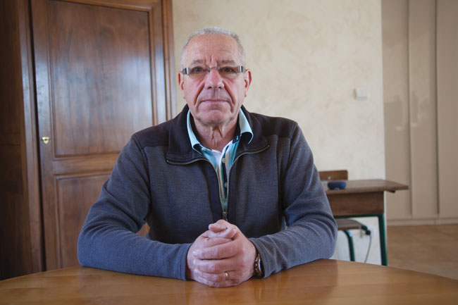 Le capitaine Jean-François Charrat, en 2018 (M. GUYOT/ESSOR)