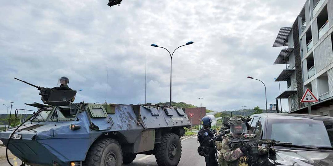 Blindés, gendarmes mobiles, hélicoptères, GIGN... la Gendarmerie mobilise tout ses moyens en Nouvelle-Calédonie (Photo d'illustration)
