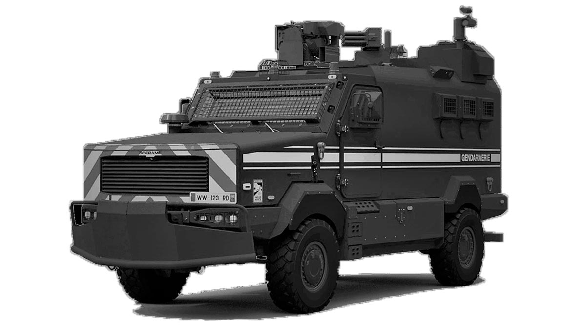 Miniature VIPC Centaure Gendarmerie 1/48 - Almost Real - Master Fighter
