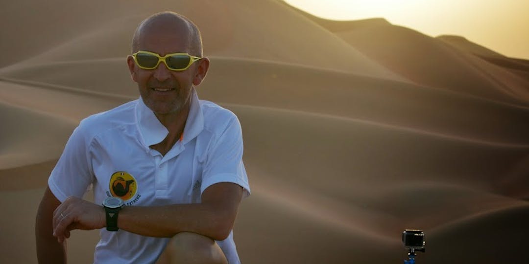 Nicolas Autret est aussi un grand spécialiste des courses à pied de l'extrême dans le désert (@autretnicolas)