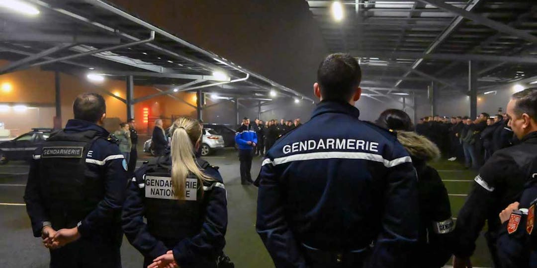 Une opération "Place nette" menée en Gironde. (Photo: Gendarmerie de Nouvelle-Aquitaine)