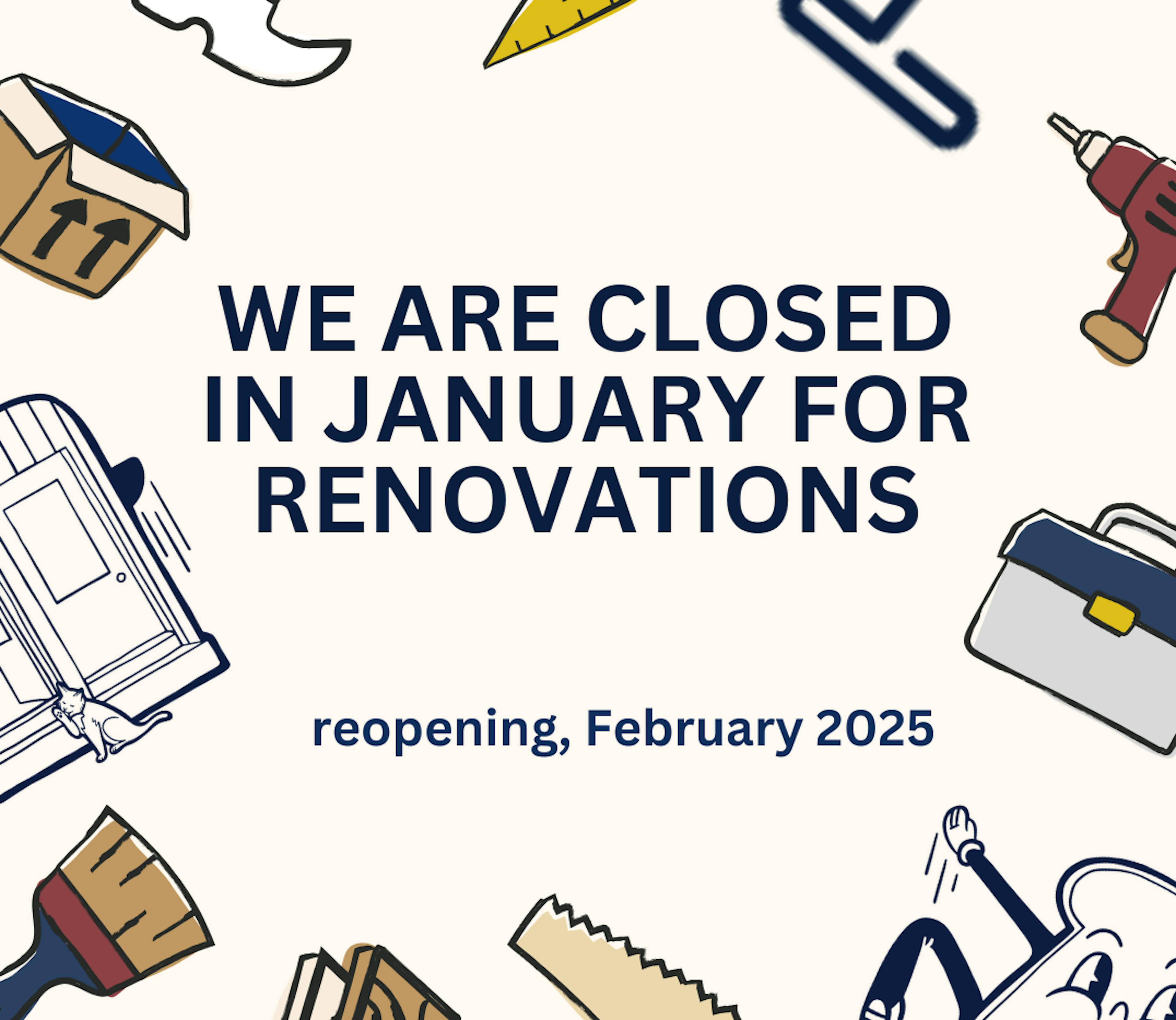 Closed in january 205 for renovations