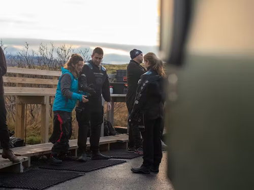 Snorkeling in Silfra