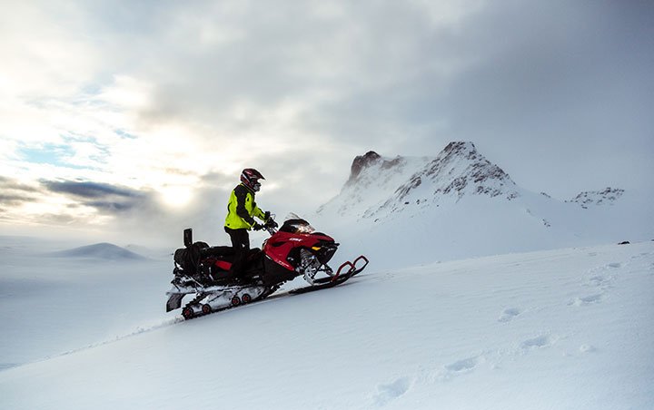 Snowmobile from Skjól (Geysir Area - Golden Circle)