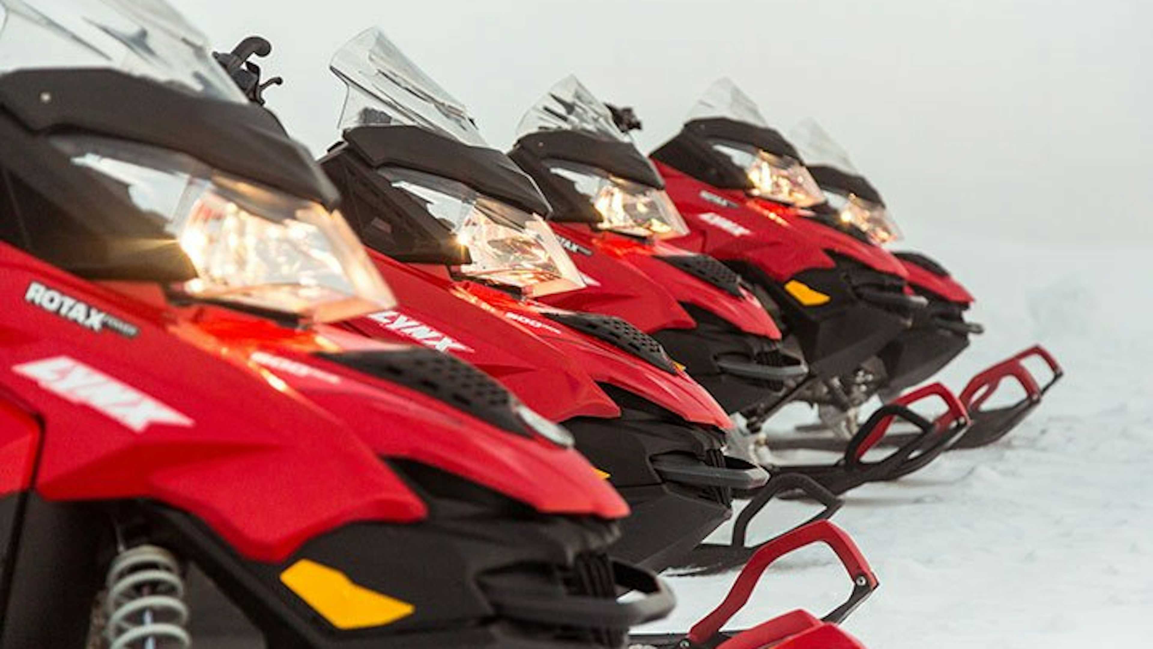 Snowmobile from Skjól (Geysir Area - Golden Circle)