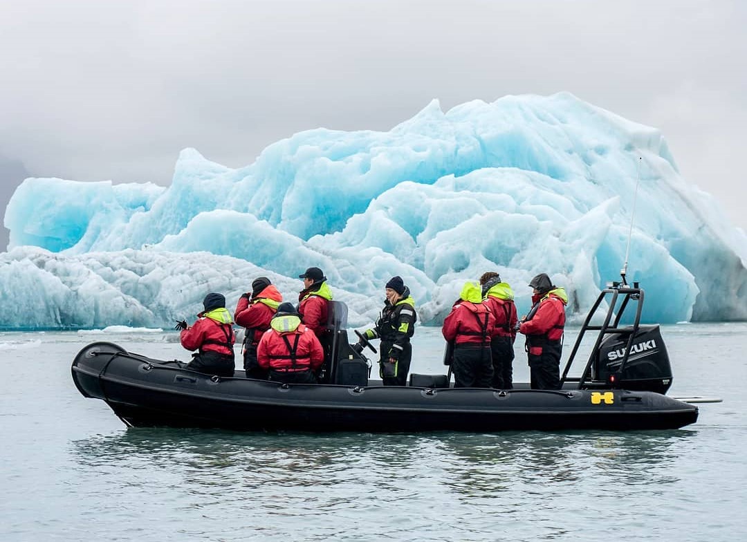 Jökulsarlon Glacier Lagoon Zodiac Boat Tour