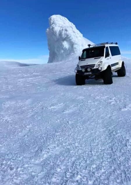 Eyjafjallajokull Superjeep