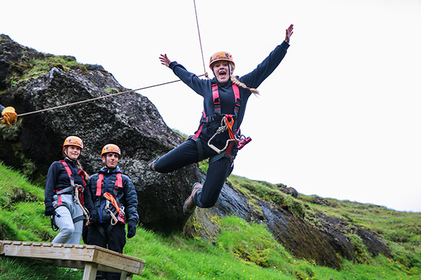 Zipline Adventure in Vík