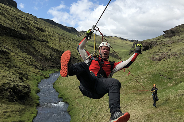 Zipline Adventure in Vík