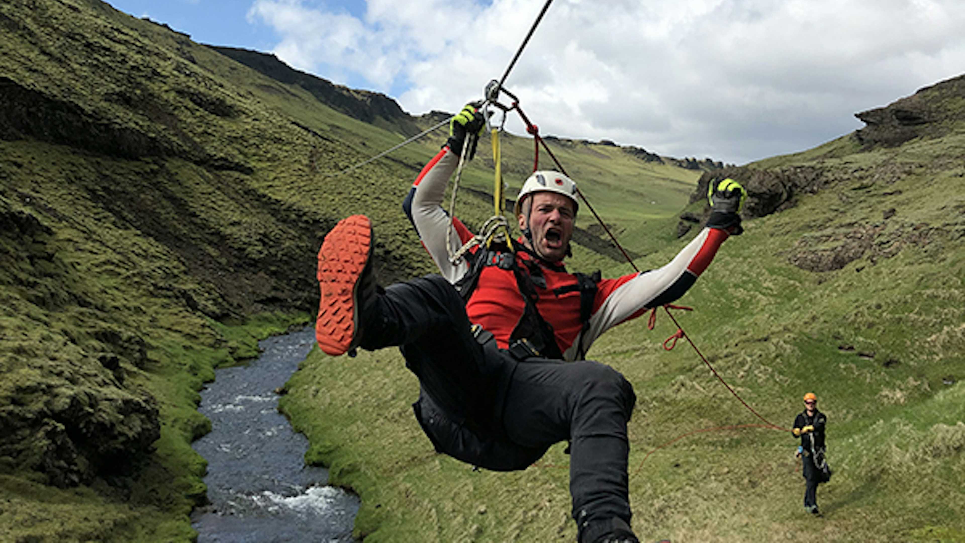 Zipline Adventure in Vík