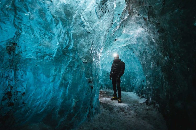 Blue Diamond Ice Cave Tour
