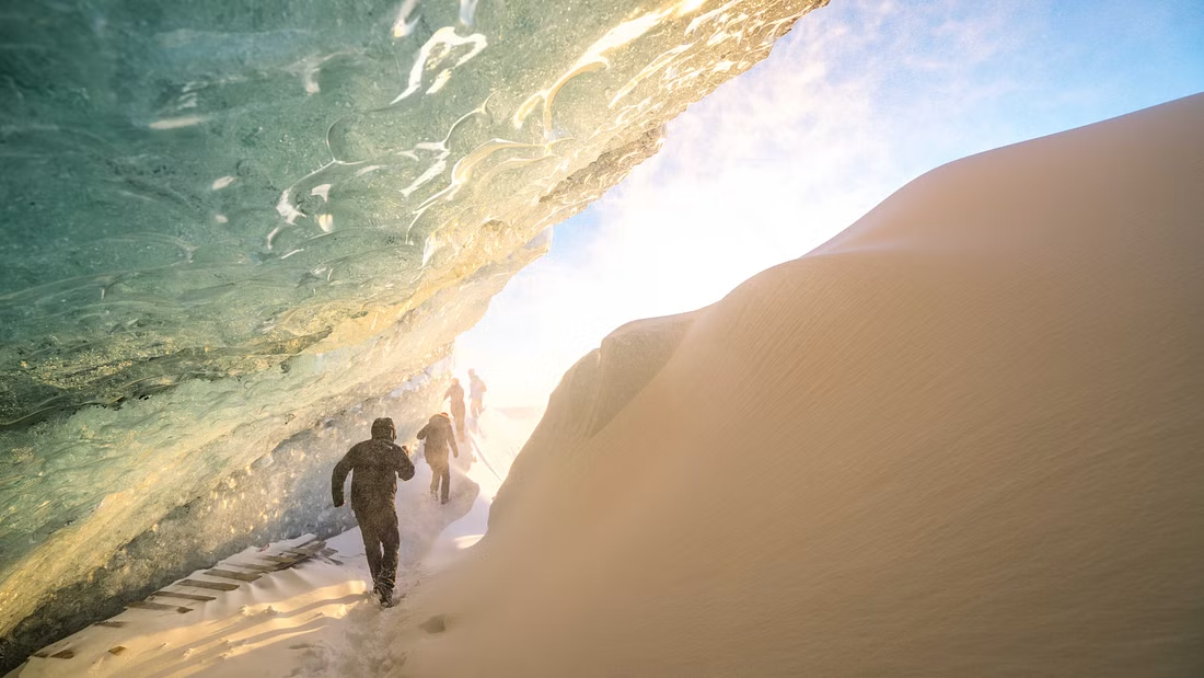 Blue Diamond Ice Cave Tour