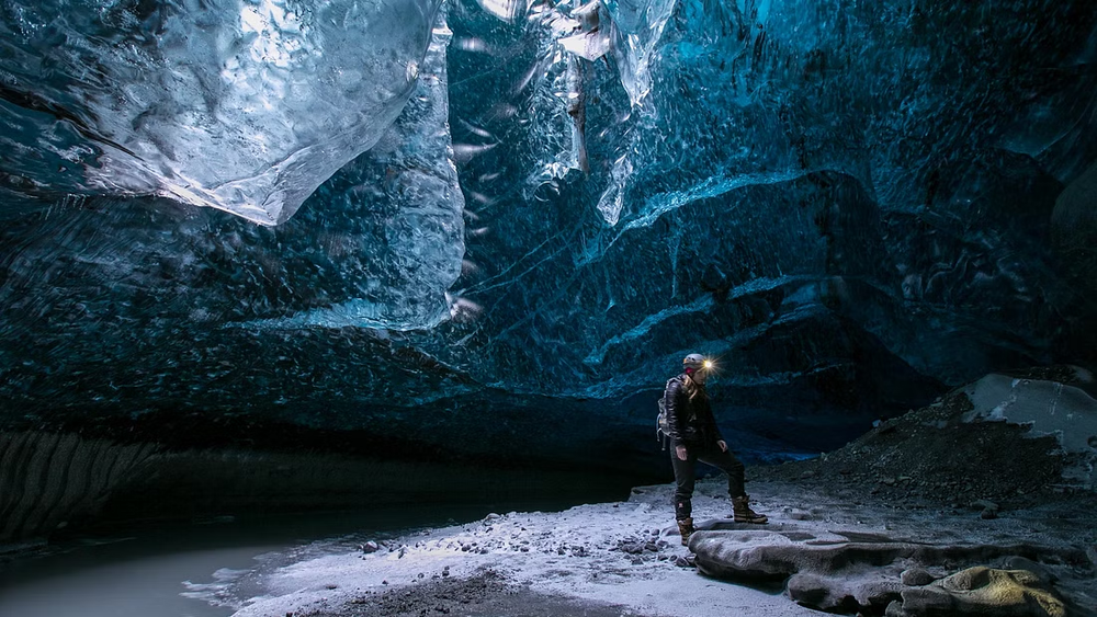 Blue Diamond Ice Cave Tour