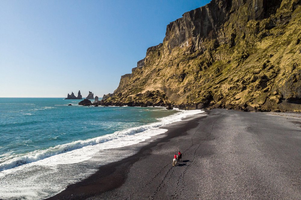 Vik Black Sand Beach Horseback