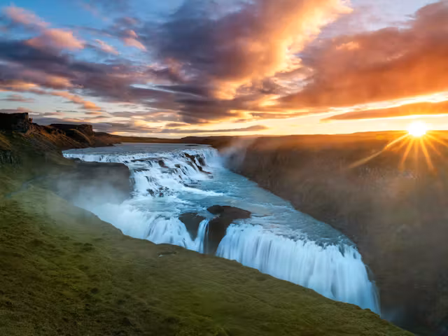 Gullfoss Waterfall