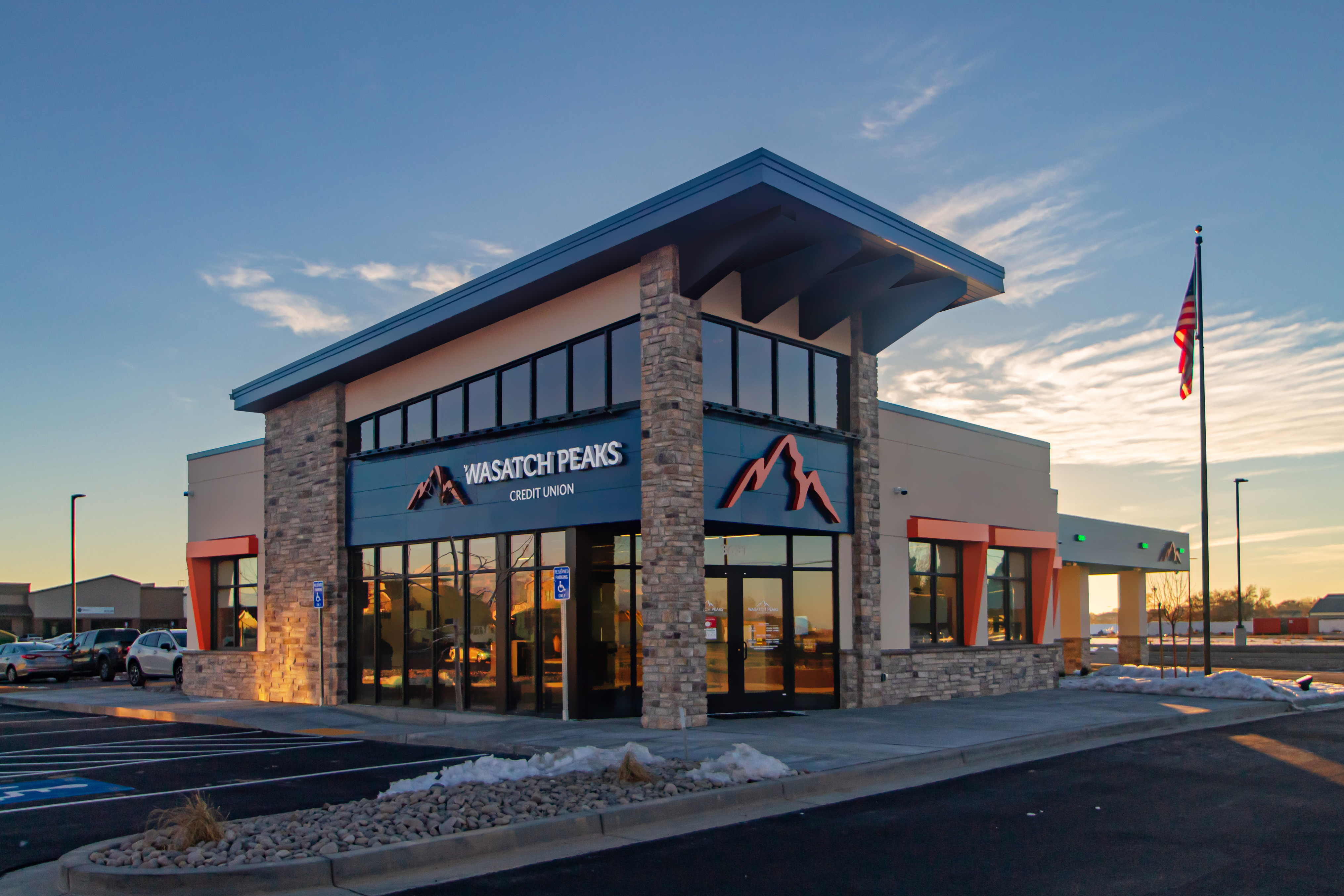 Photo of Wasatch Peaks Credit Union building