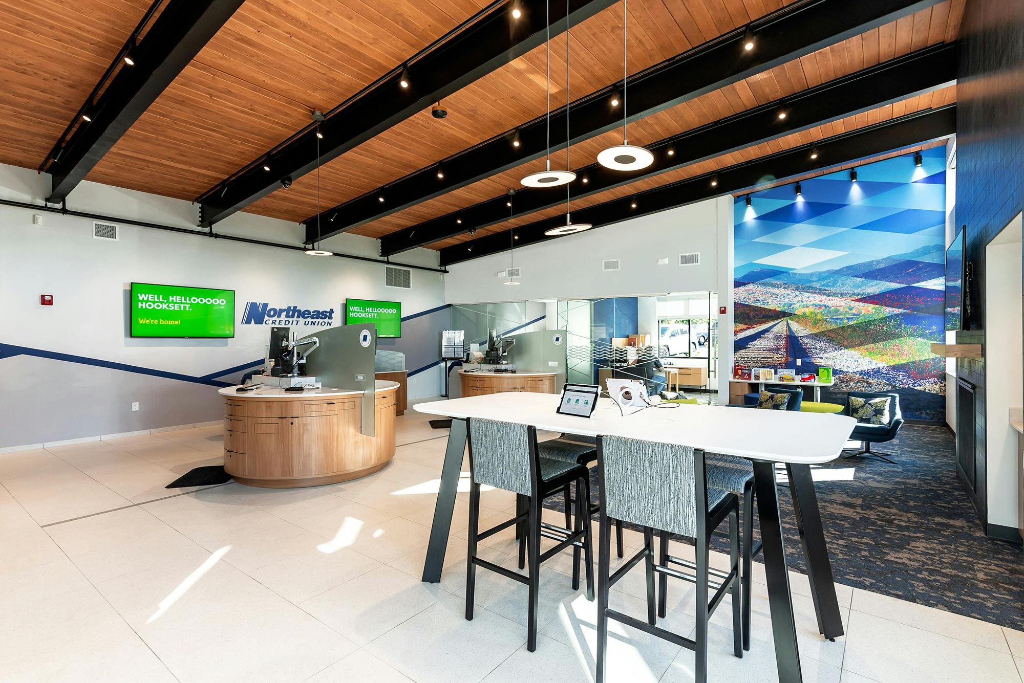 Northeast Credit Union Main Interior