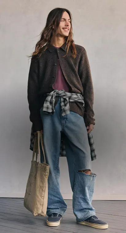 A man wearing Levi's Jeans