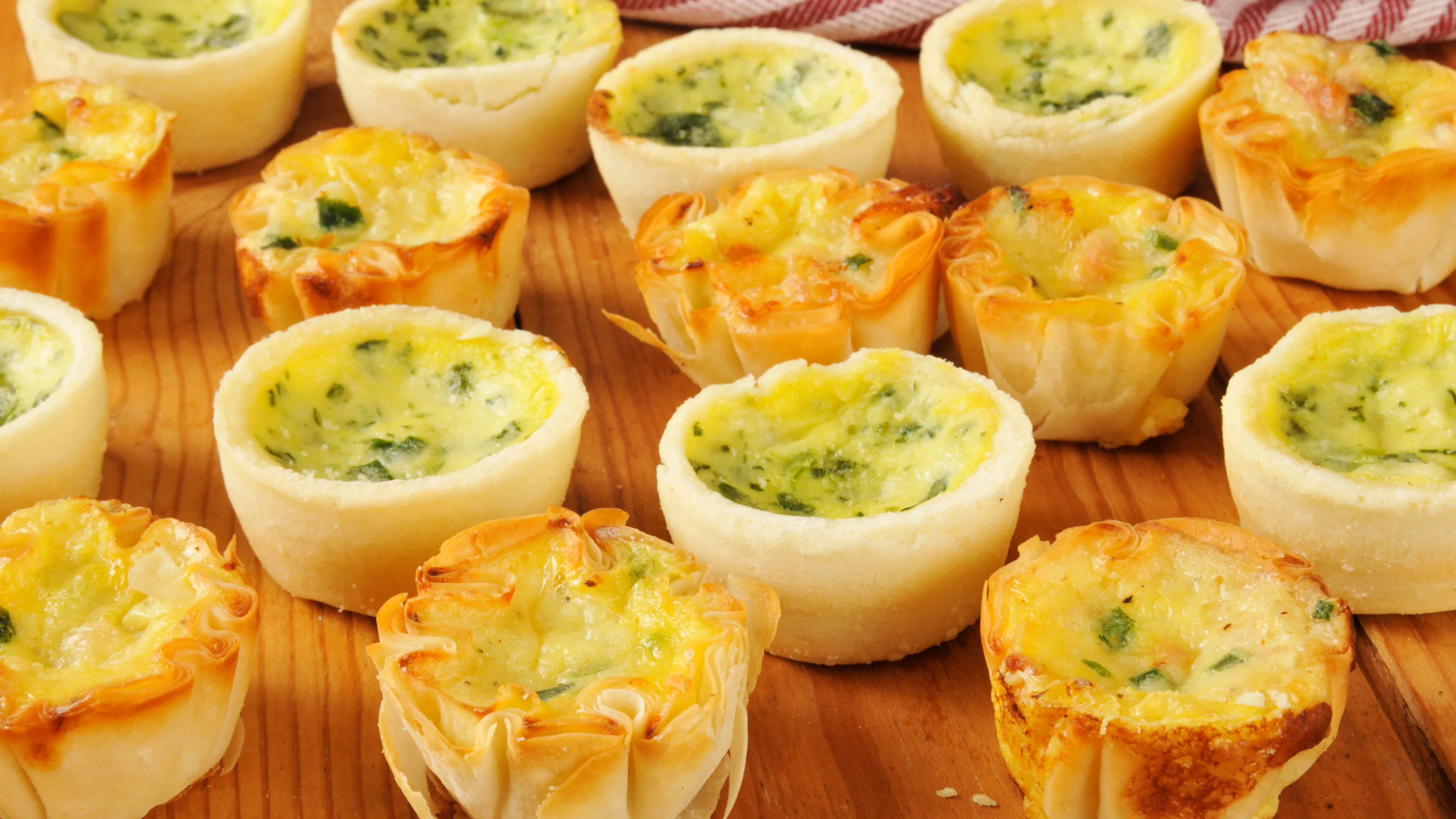 mini quiches